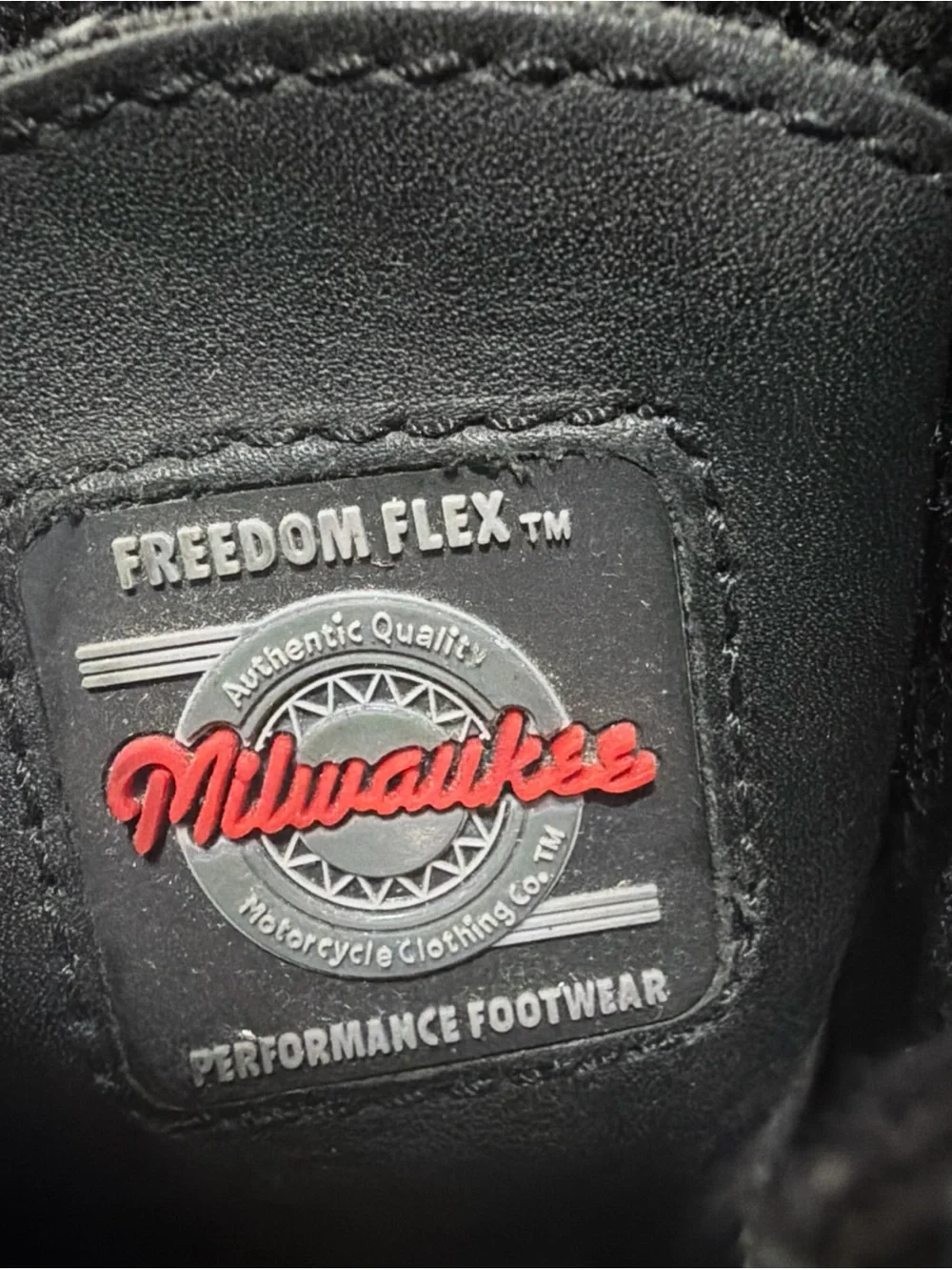 MILWAUKEE FREEDOM FLEX ACCELERATOR MB416 Men's Black Biker Boot size 11EE